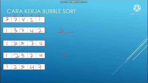 penjelasan : Contoh Program Algoritma pengurutan data dan pencarian data