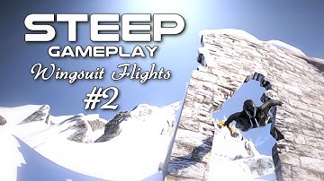 Steep Gameplay (Beta) - Wingsuit Flights #2
