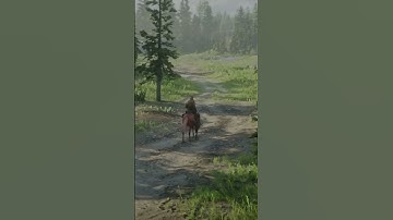 RDR2 horse ride montage  #rdr2 #naturesounds #shorts