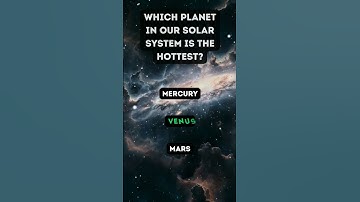 Which planet in our solar system is the hottest? 🔥 #quiz #space