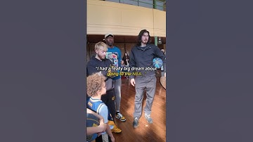 Jaime Jaquez Jr inspiring the youth 💛 #hoopbus #viral #kobe