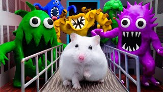 The Best Hamster Challenges In Garten Of Banban  Hamster Vs Hunter Tim, Stinky Joel, Coach Pickles