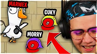 TOHLE JE LEPŠÍ NEŽ AMONG US! | GOOSE GOOSE DUCK [MarweX&@Morryeej&@Cuky2222&@Kellwiin&@misshell7202&Faster]