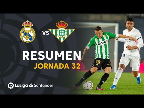 Resumen de Real Madrid vs Real Betis (0-0)