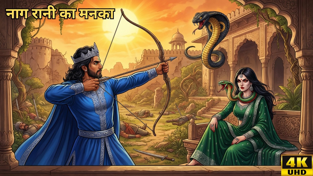 नाग रानी का मनका 🐍👑 | Rajkumar Firoze Ki Behaduri | Purani Kahani | Hindi Kahani