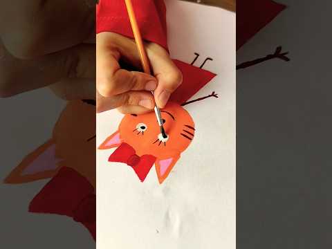 Рисуем Карамельку из мультика Три кота #shorts #shortsvideo #трикота #карамелька #занимаемсясдетьми