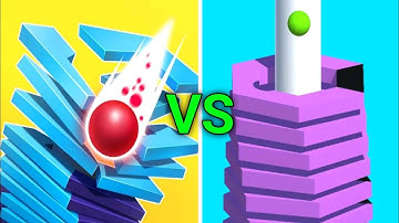 Stack Pop 3D VS Stack Ball Noob vs Pro vs Hacker 😡😯 All Levels gameplay walkthrough iox android 
