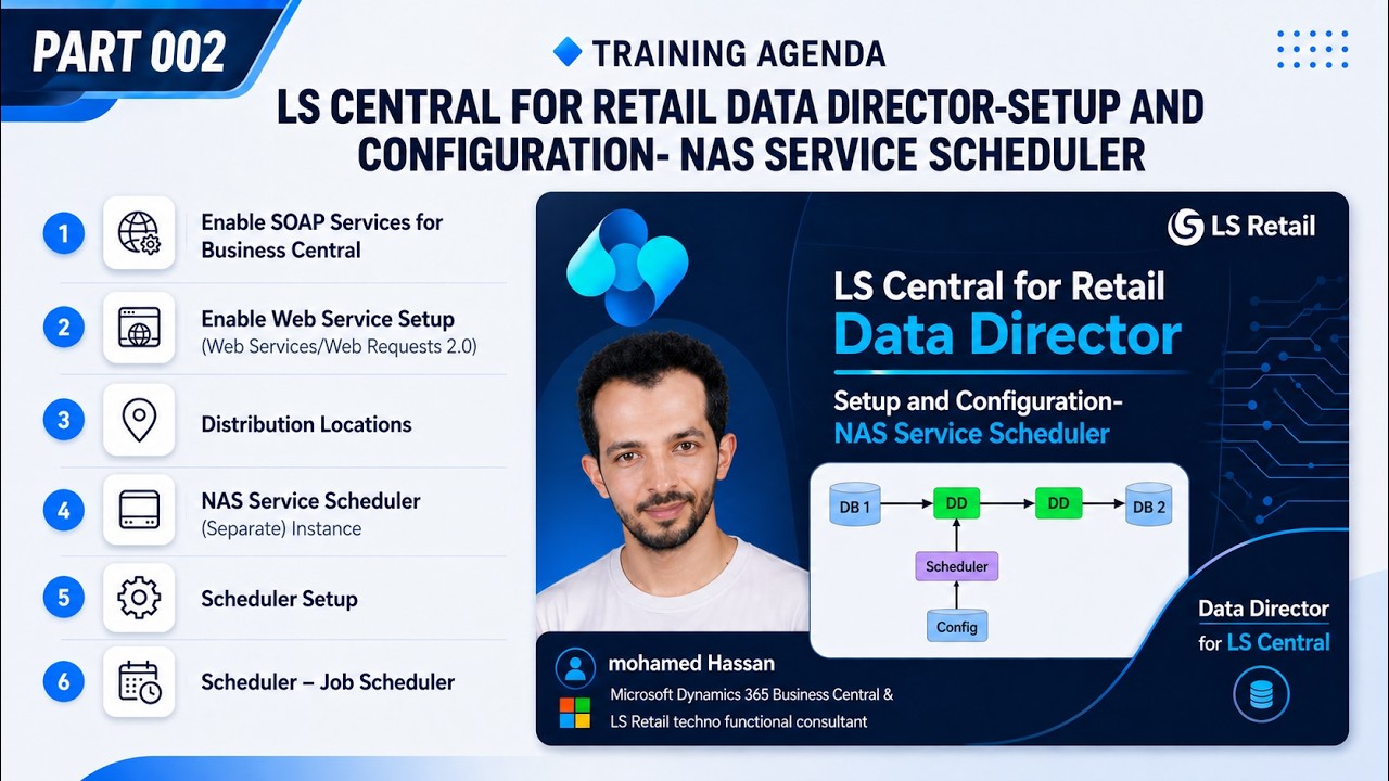 LS CENTRAL FOR RETAIL DATA DIRECTOR - SETUP AND CONFIGURATION - NAS ...