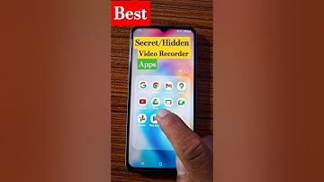 The Best 2 Secret/Hidden Video Recorder Apps |
