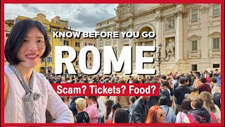10 things to Know Before You Go To Rome Italy for the first time in 2023