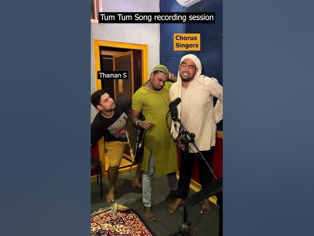 Tum Tum Song Recording Session | Vikkals