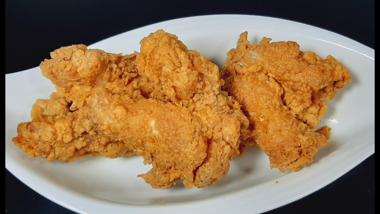 Pollo estilo KFC trucos para que salga crujiente - YouTube