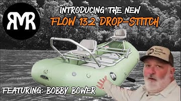 Flow 132 Drop Stitch Raft by RMR | Lightweight, Durable, and Built for Adventure