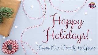 Happy Holidays from NAPA Transportation!