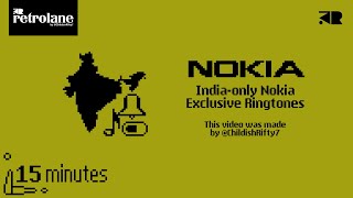 Nokia Bollywood Ringtones | ChildishRifty7 Retrolane | Nokia 1200 - No Entry ringtone included