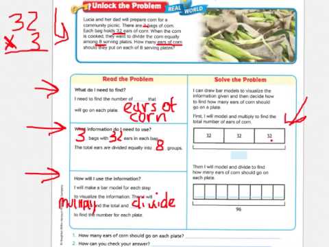 problem solving multistep division problems lesson 4.12