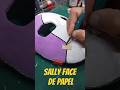 Máscara Sally Face de #papelmache #diy #shorts #sallyface