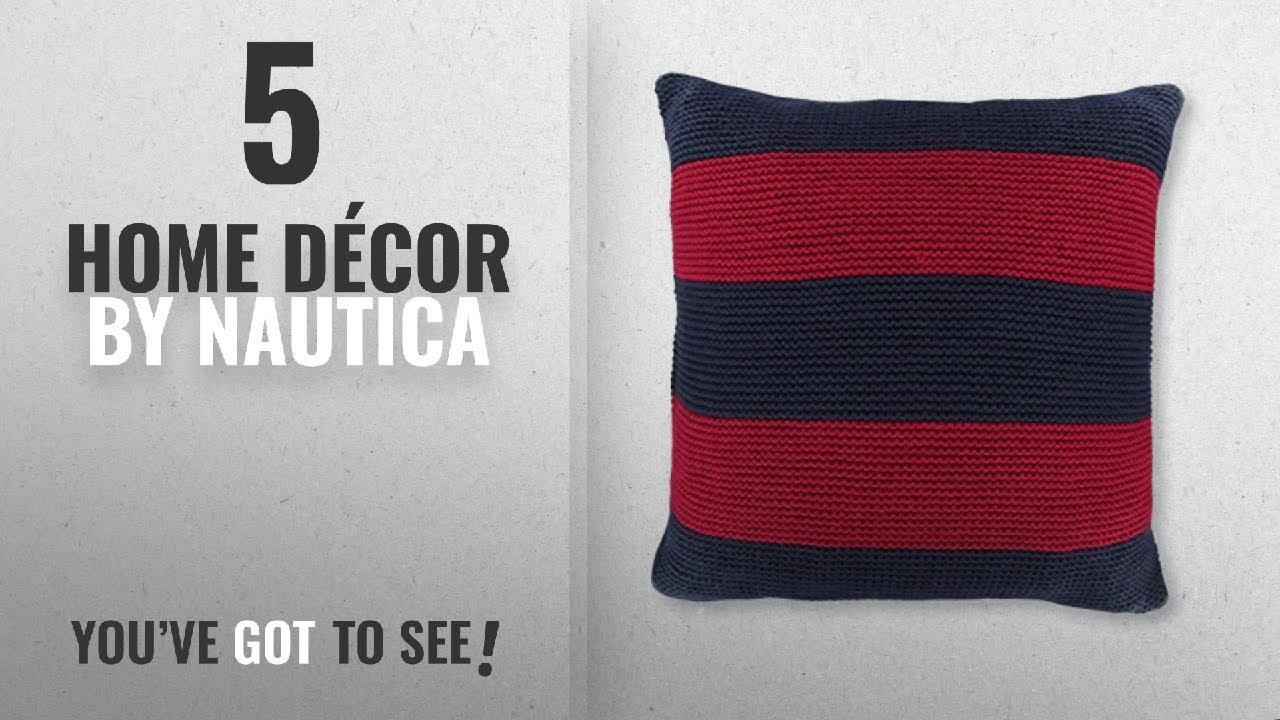 Top 10 Home Décor By Nautica Winter 2018 Crew Striped Knit Decorative Pillow 18 Top 10 Home Décor By Nautica Winter 2018 Crew Striped Knit Decorative Pillow 18