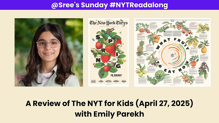 New York Times for Kids (April 27, 2025)