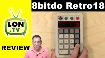 8bitdo Retro 18 Review - Retro Mechanical Number Pad!