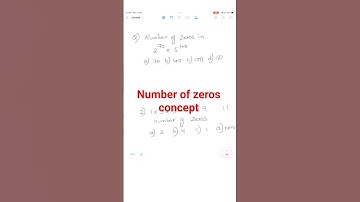 Speed Maths || Number of zeros || Number system || #ssccgl #appsc #appscfbo #mathstricks #tspsc
