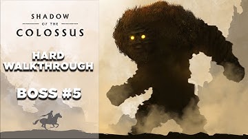 Shadow of the Colossus Remake | Walkthrough (HARD) PS4Pro | Part 5 Colossus #5 "Avion"