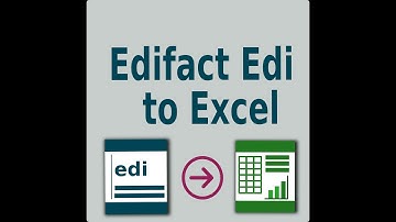 Edifact Edi To Excel converter