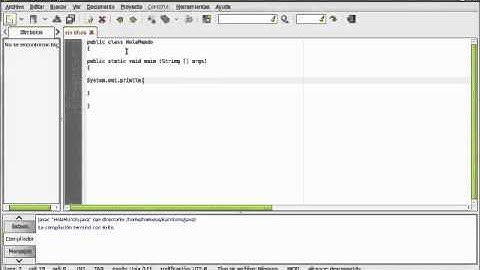 PPOA - Programacion en Java -Hola Mundo - (1)