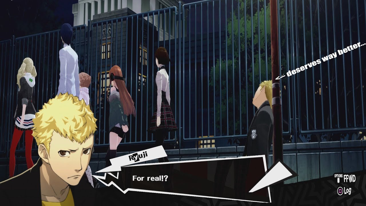 Persona 5 Ryuji Is Respected Youtube