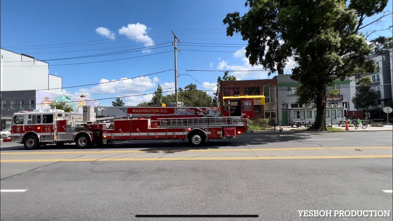 DCFD Engine 26, Engine 31, Truck 15 Responding - YouTube