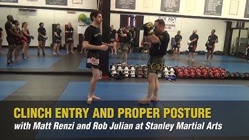 Clinch Entry and Proper Posture with Matt Renzi and Rob Julian