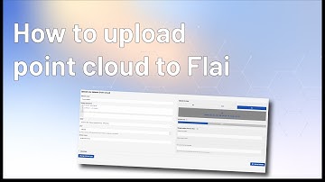 How to upload point cloud to Flai