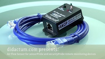 Monitor the air flow in mission critical infrastructure with AirFlow sensor