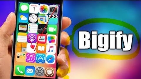 New Tweak - Bigify+ iOS 9-9.3.3 : Fully customize the appearance of icons