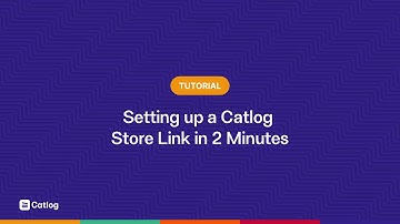 Creating a Catlog Store Under 2 Minutes