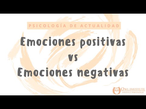 Video: Cómo Expresar Emociones Positivas Y Negativas. Sobre Psicología Popular