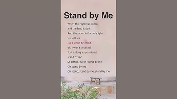 Thumbnail of Stand By Me | Ben E. King #lyrics