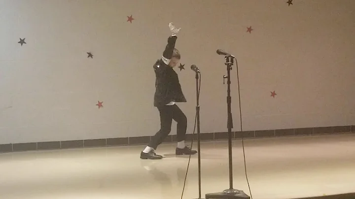My Son Austin dancing at his first school Talent S...
