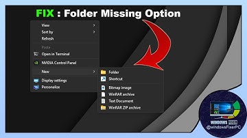 New "Folder" Option Missing in Right-Click Menu on Windows 10? Here’s the Fix!
