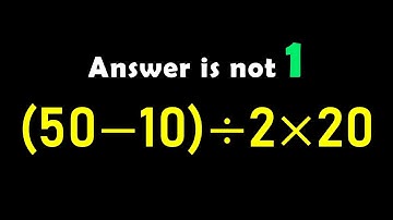 Many Will Answer This Simple Math Wrong ! Can You Solve it ?