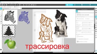 Урок 7 (ТРАССИРОВКА ИЗОБРАЖЕНИЙ) в программе Silhouette Studio для плоттеров Cameo, Curio, Portrait