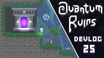 Adding 2D Light, Portals, Puzzles in my 2D Platformer | Quantum Ruins Devlog #25