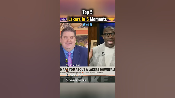 NEW Top 5️⃣ Shannon Sharpe 'Lakers in 5' ✋🏾 PART TWO #shorts