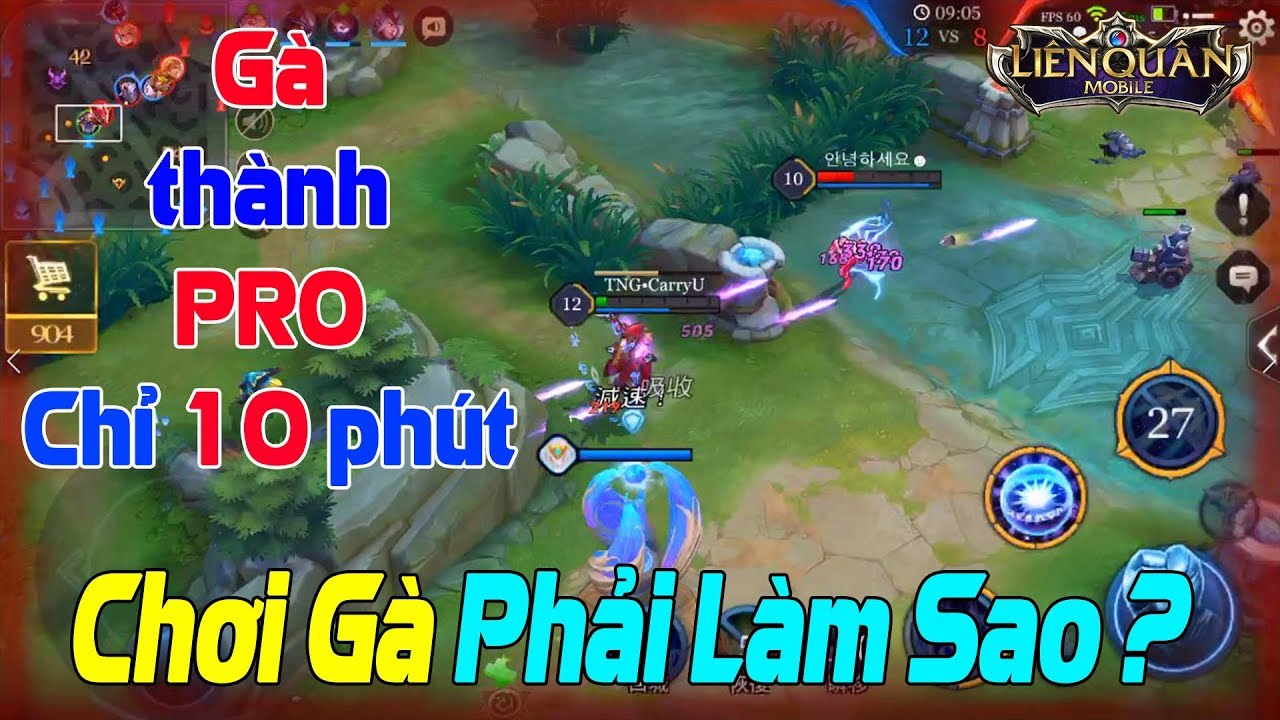 Liên quân mobile Chơi Đường Mid Gà Phải Làm Sao ? Kahlii Mùa 9 Mạnh qua từng phiên bản TNG