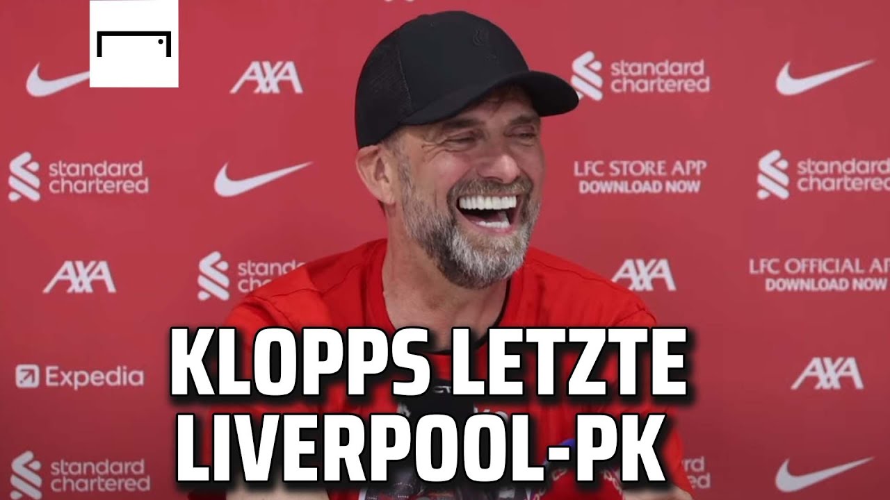 Jurgen Klopp Liverpool Farewell Speech at Anfield !