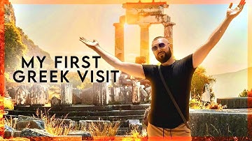 MY FIRST TIME in GREECE! (ATHENS & DELPHI) | Travel Vlog
