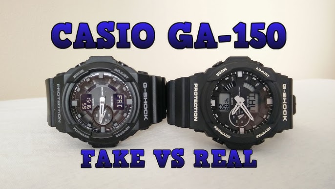 Часы Casio G-SHOCK GA-150-1A [GA-150-1AER] - Инструкция, Как.