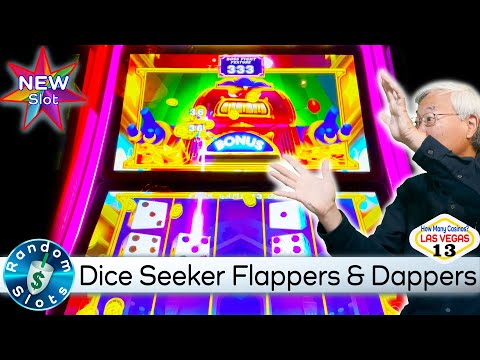 ⭐️ New - Dice Seeker Flappers & Dappers Slot Machine Bonus