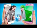 iPhone Girl vs Android Girl! If Objects Were People!