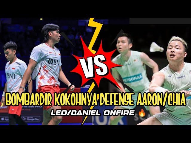 BOMBARDIR ❗Daniel MARTHIN/Leo Rolly CARNANDO vs Aaron CHIA/SOH Wooi Yik || REPLAY MATCH ALL ENGLAND class=